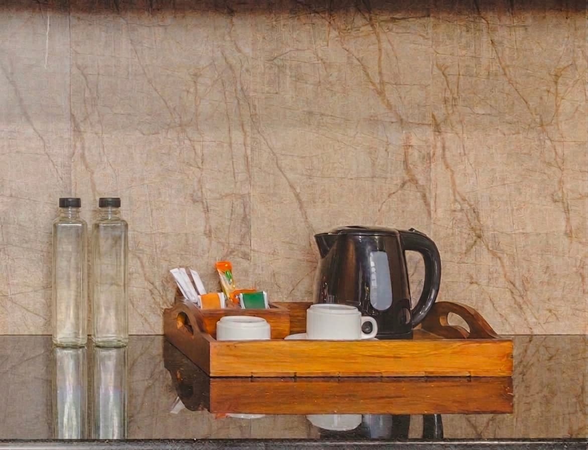 Chalet Cove — tea and coffee service