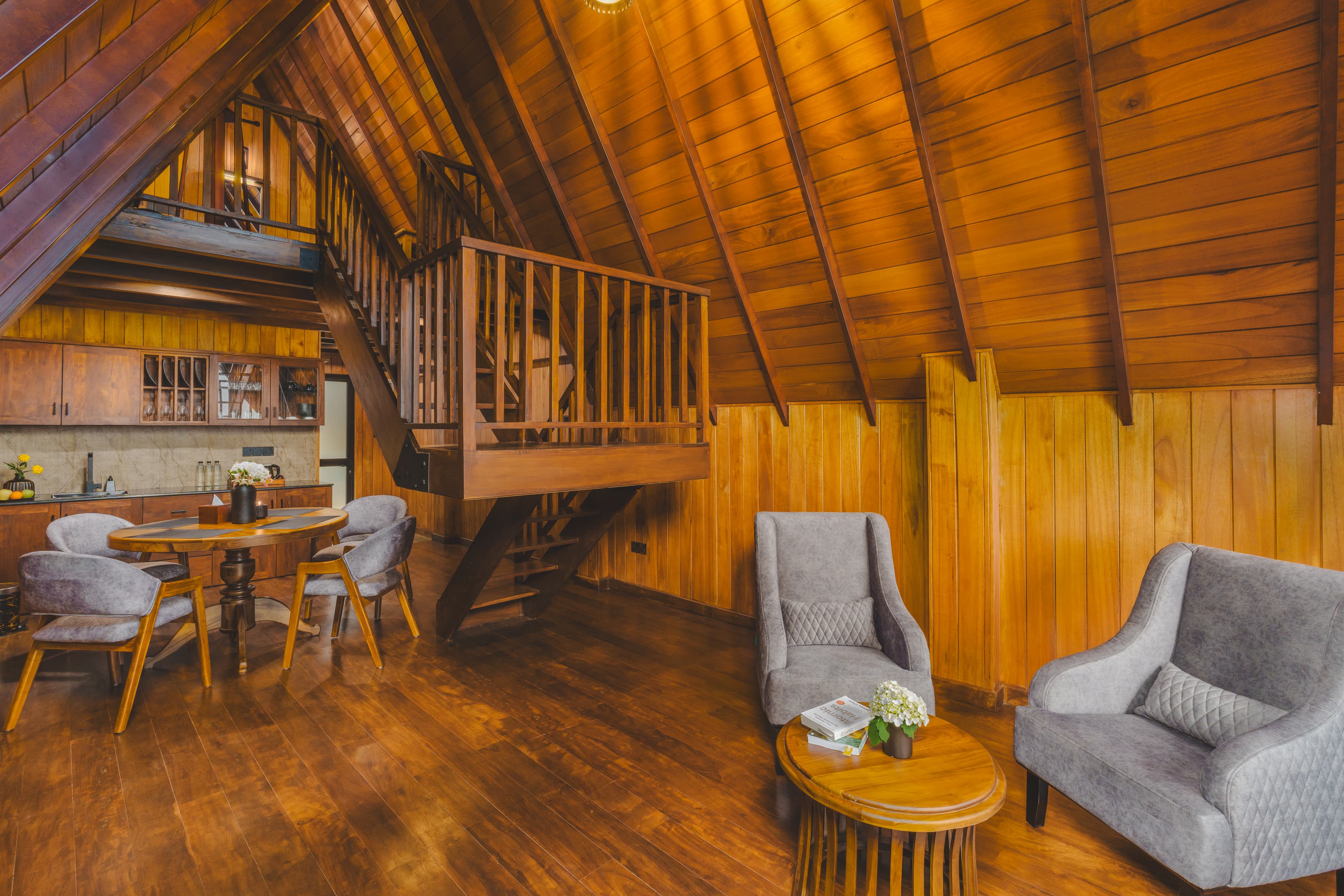 Chalet Mirador — living space